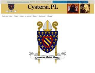 cystersi.pl screenshot