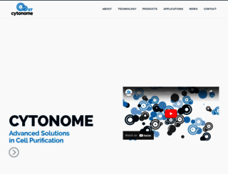 cytonome.com screenshot