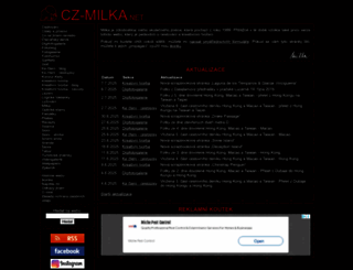 cz-milka.net screenshot