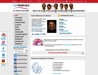 cz-wellmed.de screenshot
