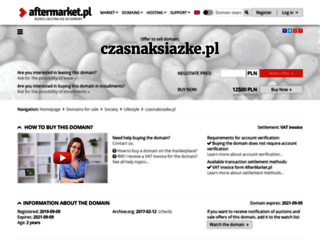 czasnaksiazke.pl screenshot