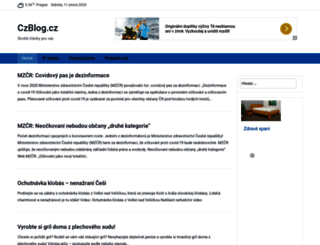 czblog.cz screenshot