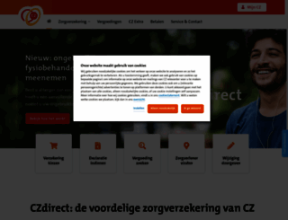 czdirect.nl screenshot