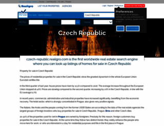 czech-republic.realigro.com screenshot