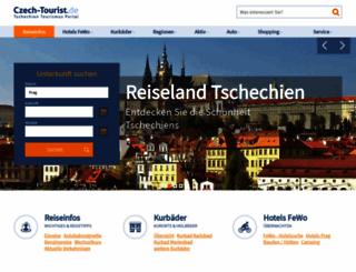 czech-tourist.de screenshot