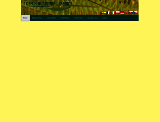 czechindustrialfabrics.cz screenshot