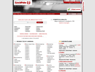 czechpubs.cz screenshot