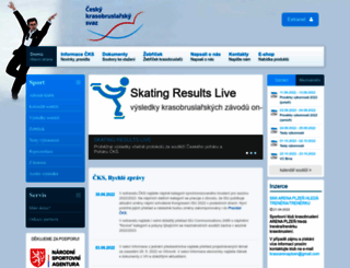 czechskating.org screenshot