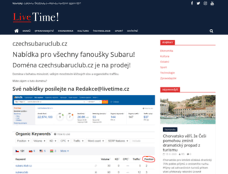 czechsubaruclub.cz screenshot