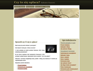 czytosieoplaca.pl screenshot