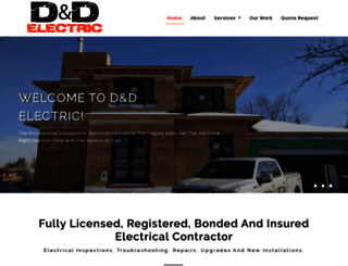 d-and-d-electric.com screenshot