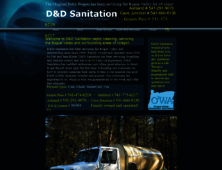 d-dsanitation.com screenshot