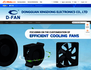 d-fan.en.alibaba.com screenshot
