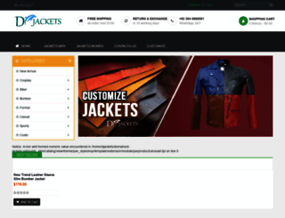 d-jackets.net screenshot