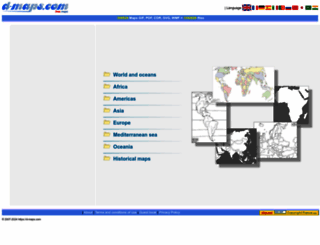 d-maps.com screenshot