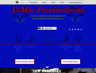 d-mic-productions.com screenshot