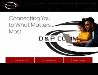 d-pcommunications.com screenshot