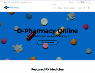 d-pharmacy.com screenshot