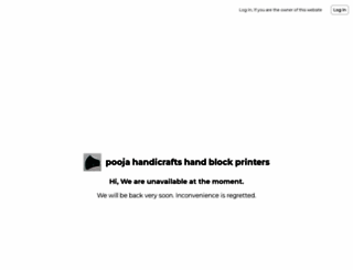 d-poojahandicraftshandblockprinters.dotpe.in screenshot