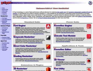 d-type.com screenshot