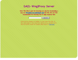 d-wing.appspot.com screenshot