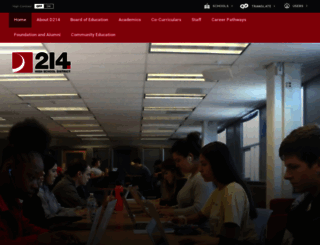 d214.org screenshot