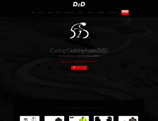 d2dcyclingclothing.co.uk screenshot