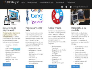 d3catalyst.com screenshot