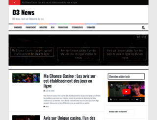 d3news.fr screenshot