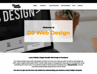 d3webdesign.co.uk screenshot