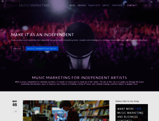 d4musicmarketing.com screenshot