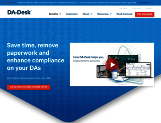 da-desk.com screenshot