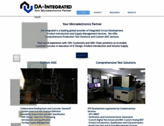 da-integrated.com screenshot