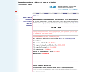 daad-al.org screenshot