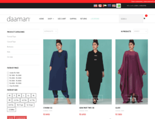 daamandesigns.com screenshot