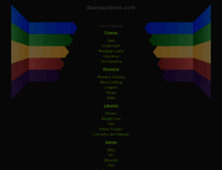 daanauctions.com screenshot