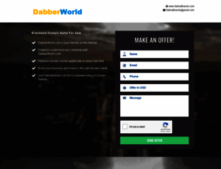 dabberworld.com screenshot