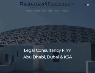 daburon-partners.com screenshot
