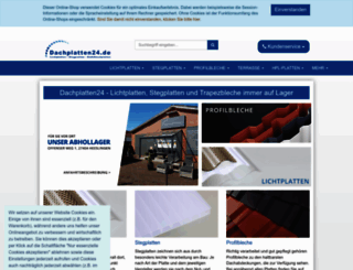dachplatten24.de screenshot