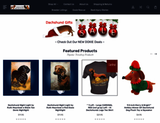 dachshundgifts.com screenshot