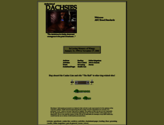 dachsie.org screenshot