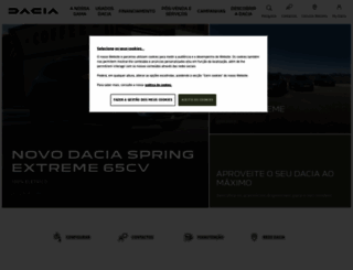 dacia.pt screenshot
