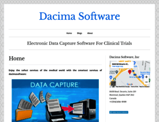 dacimasoftware.wordpress.com screenshot