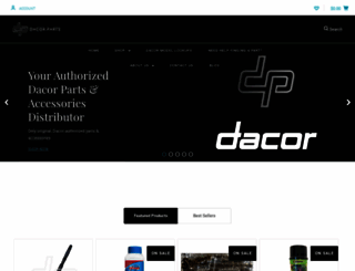 dacorparts.com screenshot