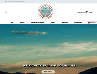dacremabotanicals.com screenshot