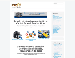 dacros.com.ar screenshot