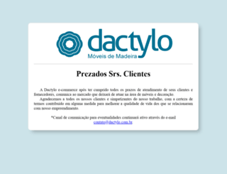 dactylo.com.br screenshot