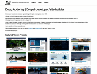 dadderley-interactive.com screenshot