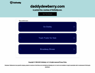 daddydewberry.com screenshot