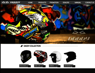 daddyhelmets.com screenshot